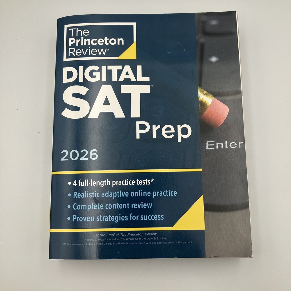 Princeton Review SAT Premium Prep, 2027: 6 Full-Length Practice Tests (3 in Book